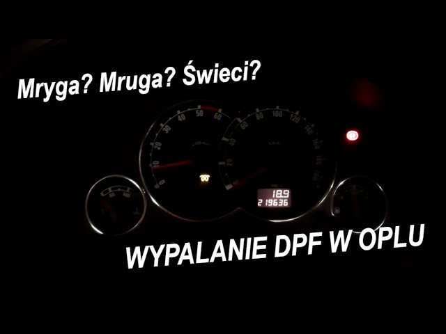 Mrugająca Kontrolka Świec Żarowych Opel, Wypalanie Dpf - Youtube