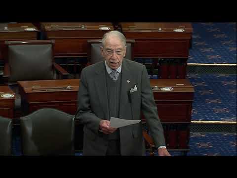 Grassley on Democrats and the Media Finally Acknowledging the Hunter Biden Investigation