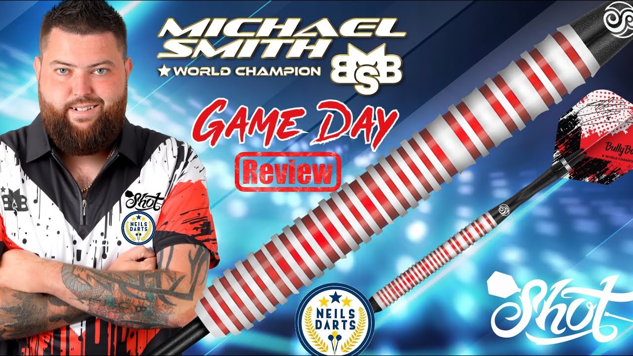 ダーツ Shot Michael Smith Game Day 2BA 20g Michael-Smith_Game-Day_ST-