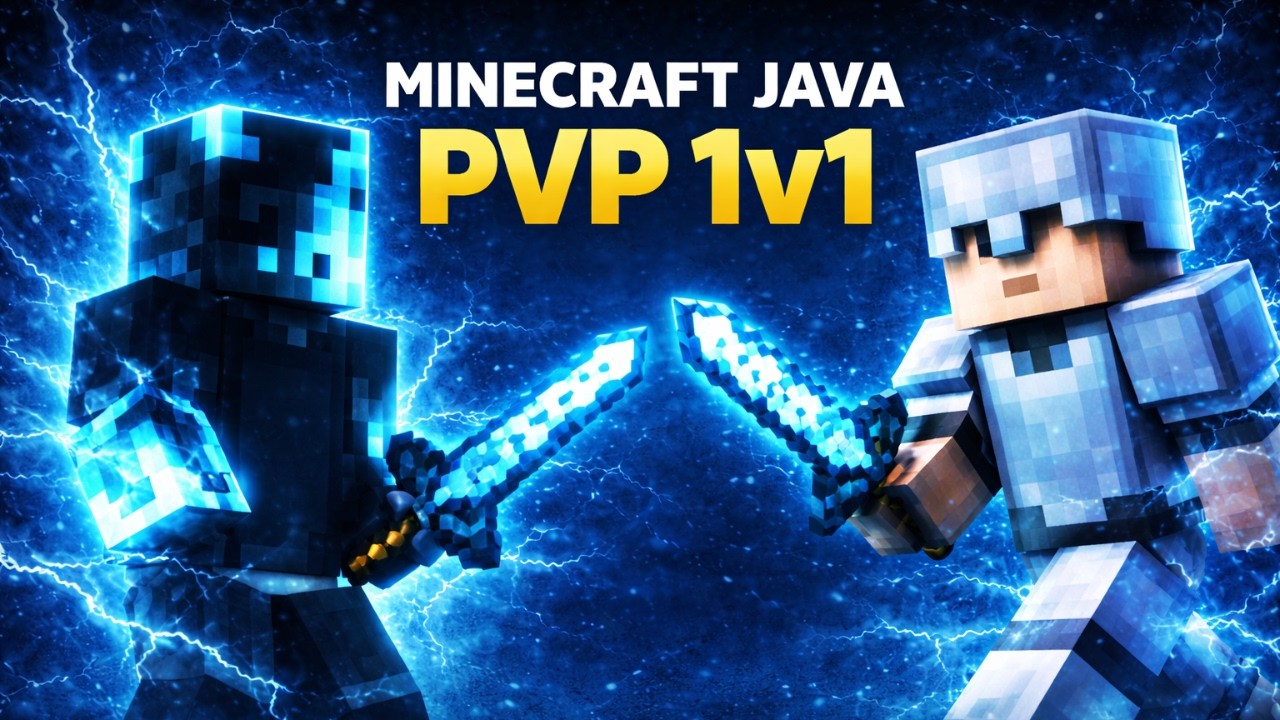 Minecraft Java PvP 1v1 – Clean Fights & Smooth Combos - YouTube