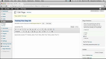 Magic Members Membership Plugin Integration with WP Courseware Plugin