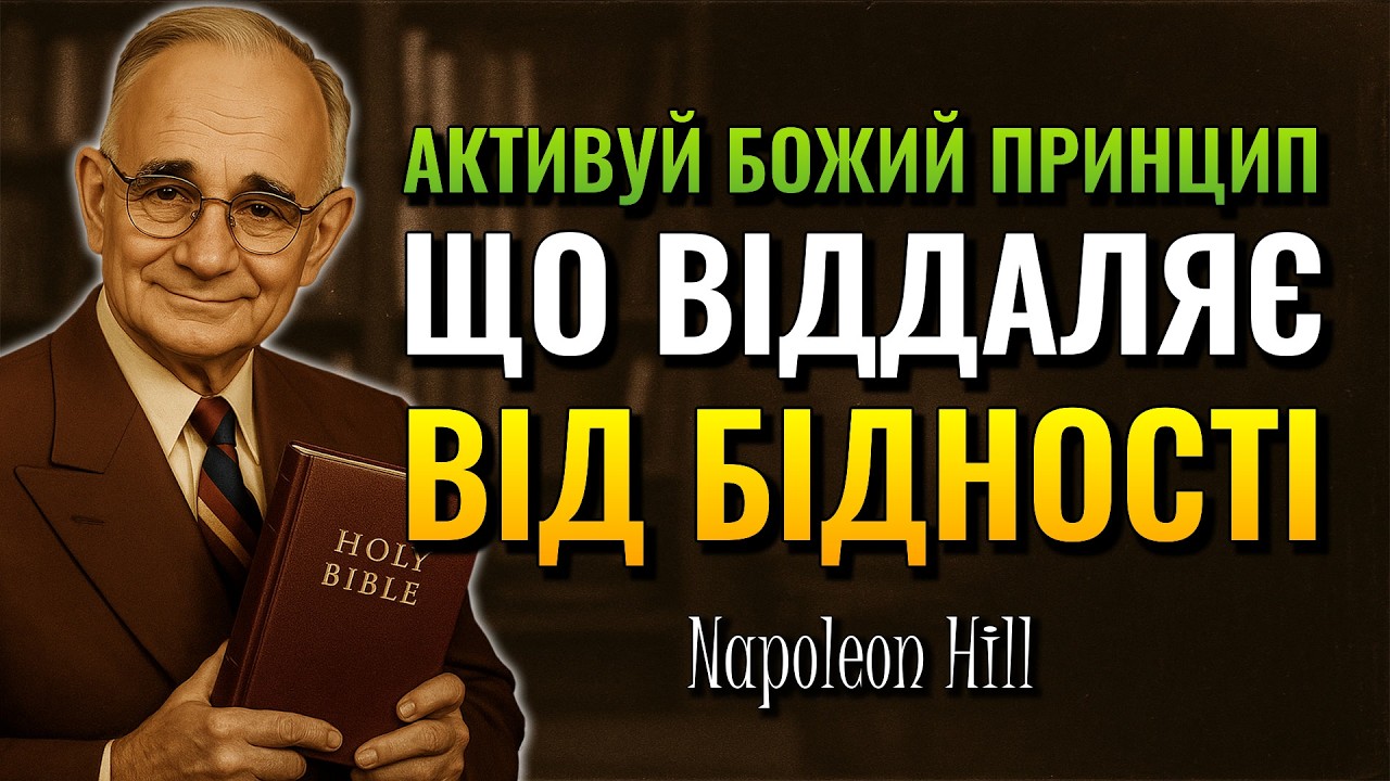 Священна формула від Бога щоб уберегти життя від бідності (Napoleon Hill)