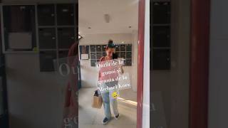 Michael Kors bag 🛍️ with trash 🗑️#shortvideo #georgianasirbu