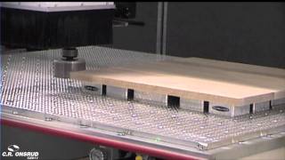 Sanding Head Demonstration on a C.R. Onsrud CNC Router