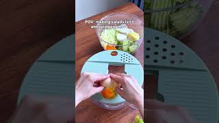 Here's Link to Get Large Salad Spinner, Vegetables Wash Bowl, Lettuce Spinner with 6 Blades Egg Yolk