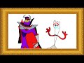 I made amazing drawings of Zurg & Forky | Toy Story