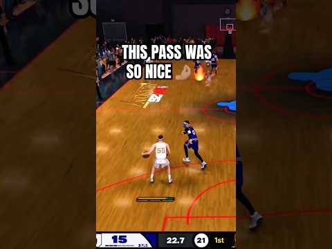 THIS PASS WAS ABSOLUTELY BEAUTIFUL NBA 2K26