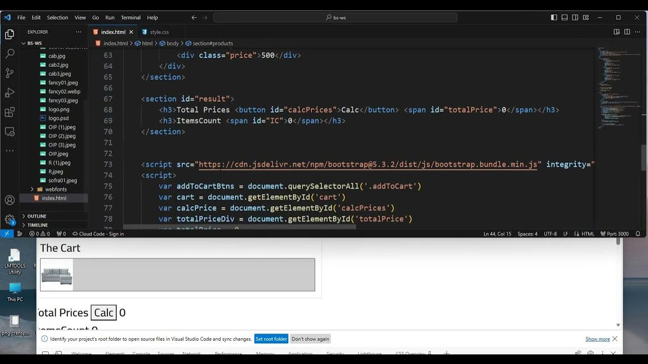 passing data between HTML items depending on attributes - YouTube