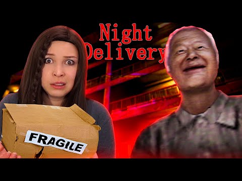 Видео: УЖАСЫ НОЧНОЙ ДОСТАВКИ! [Полное Прохождение Night Delivery | 例外配達]