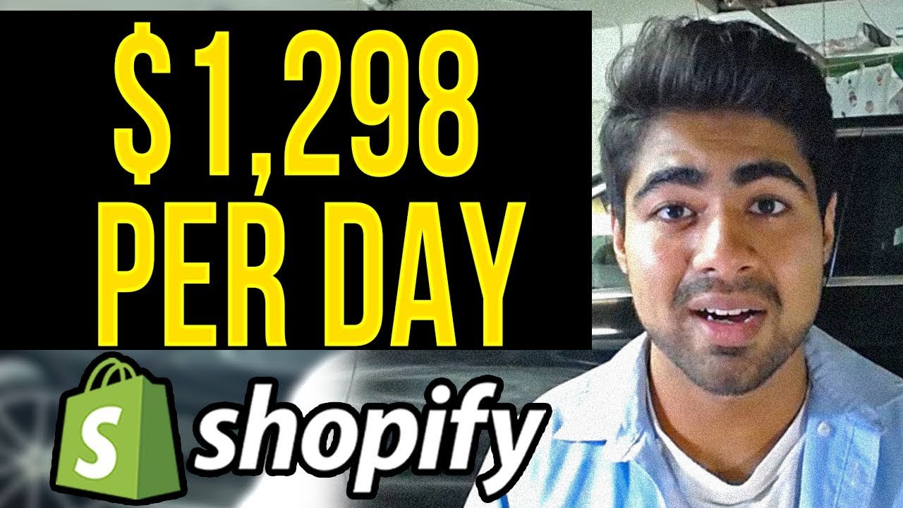 1298 Per DAY Dropshipping With Shopify  FULL Aliexpress Strategy Revealed