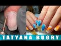 Simple Design with Colorful Camouflage | Russian Efile Manicure