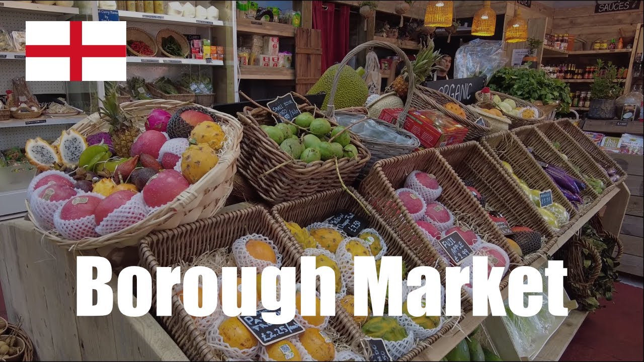 Borough Market 🏴󠁧󠁢󠁥󠁮󠁧󠁿 | DJI Pocket 2 | Binaural 🎧 ASMR | 4K 60