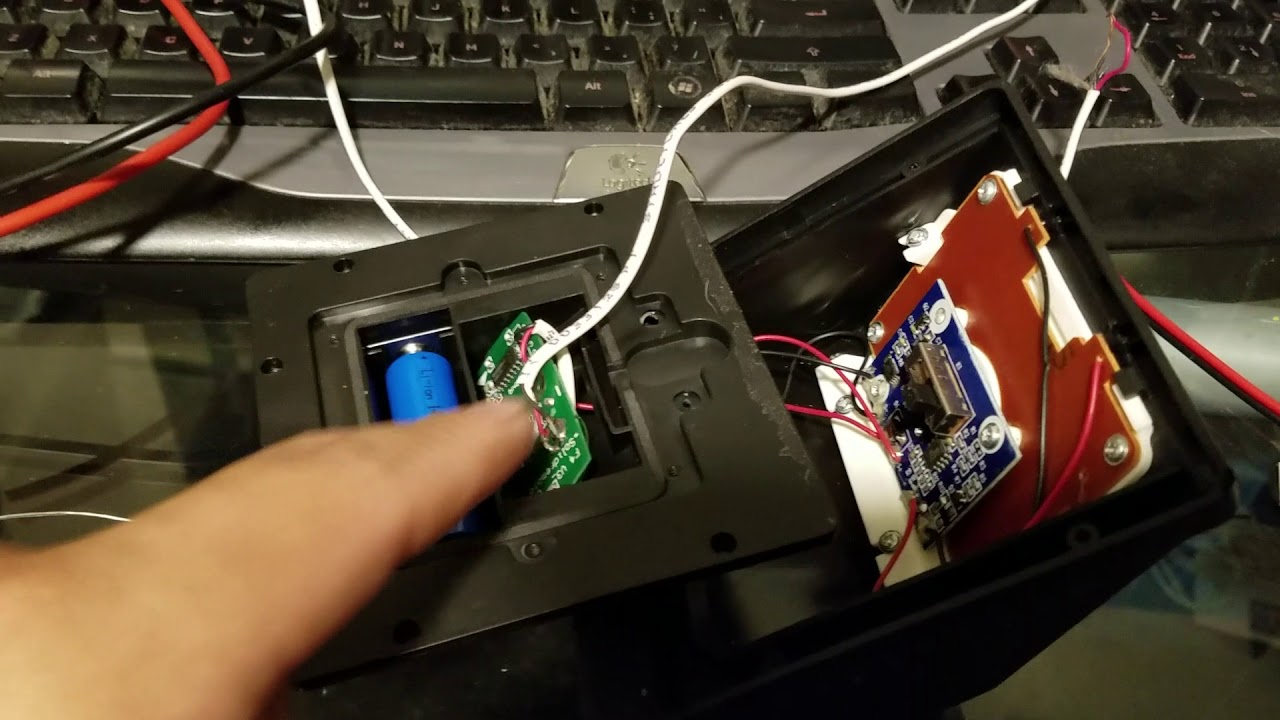 Mailbox alarm transmitter diy YouTube