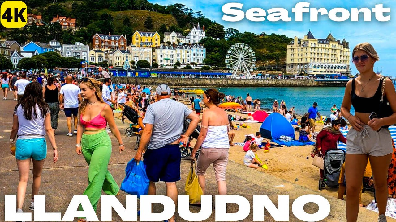 LLANDUDNO Wales SEAFRONT Walk Tour YouTube