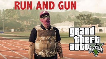 GTA-5 Online Run And Gun DeathMatch |PS4|