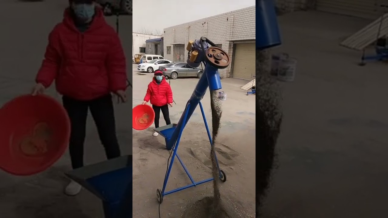 Universal screw auger pumping machine, pumping grain, pumping sand, pumping mud