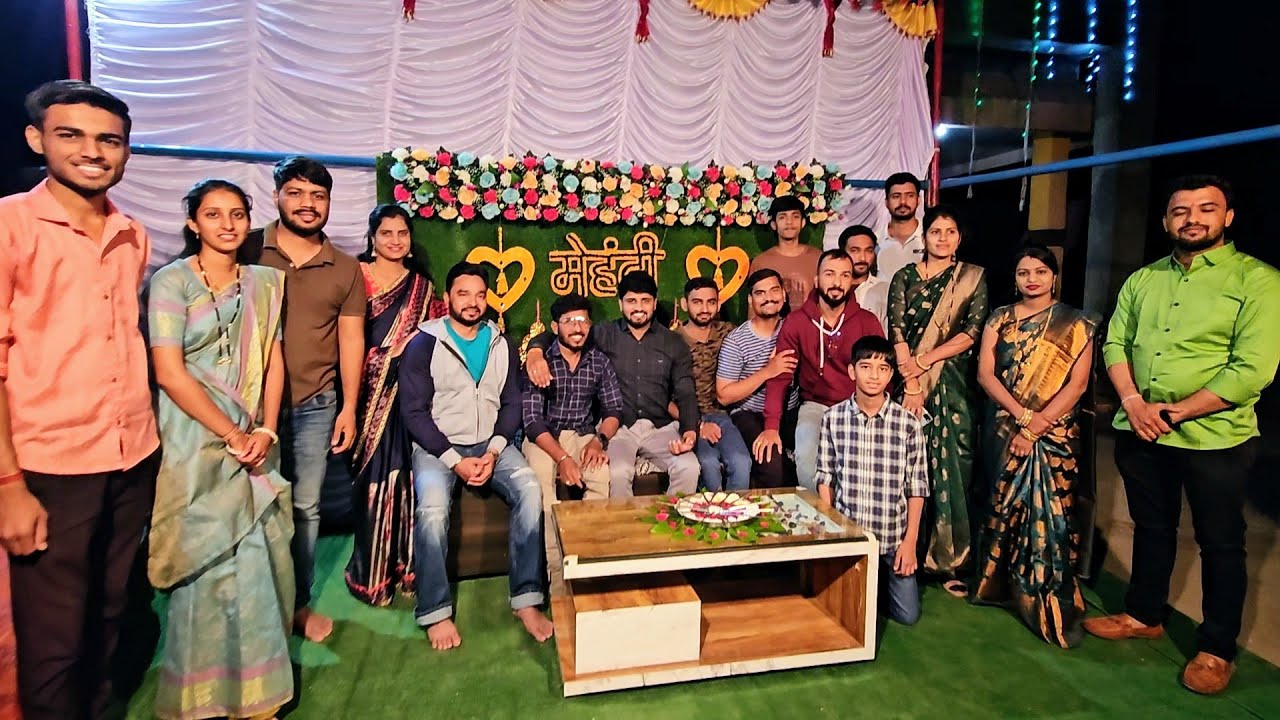 Vaibhav Ka Mehandi Function😍 Full Masti 💫 Jadhav Family ❤️