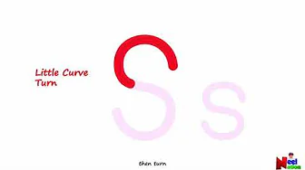 Writing the letter S | Alphabet writing | Writing letter for Kids | Learn writing in 10 Seconds !!!!