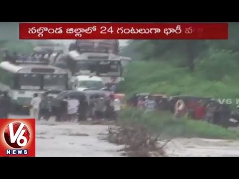 Heavy Rains In Telangana | Rains To Hit State For Next 3 Days | V6 News ...