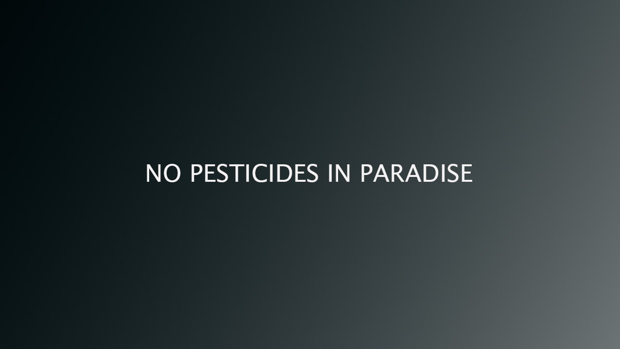 No Pesticides in Paradise - How the future of organic farming could ...