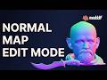 How to edit the normal map of an object with Modddif