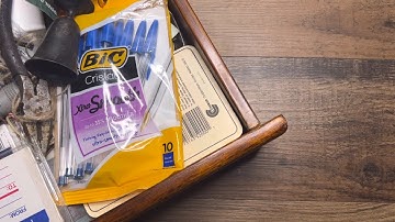 ASMR Sorting Through A Junk Drawer Score from an Estate Sale (no talking)