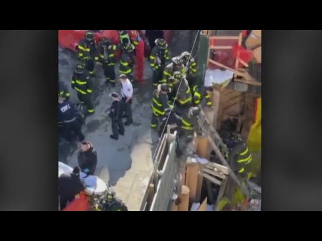 Worker Fell Down Hole At Bk Construction Site Fdny