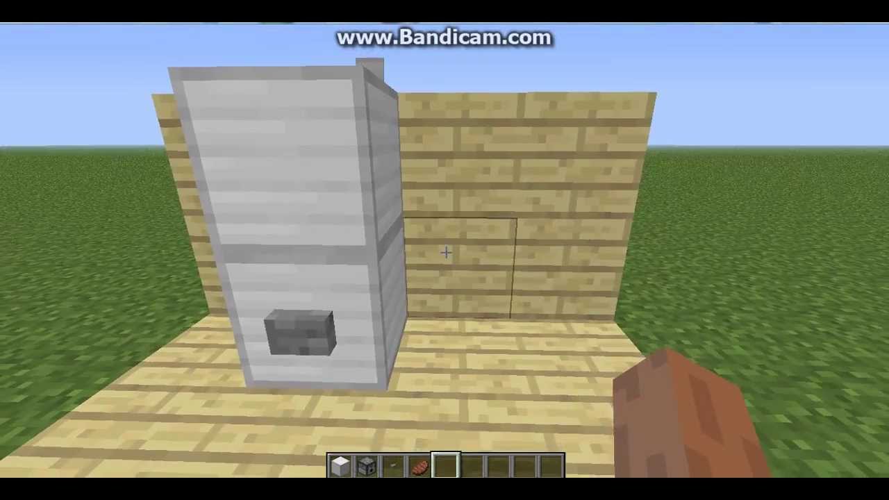 How To Build A Fridge On Minecraft How To Build A Fridge On Minecraft