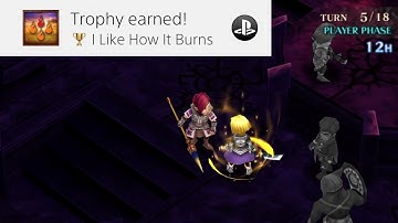 I Like How It Burns trophy in Jeanne d