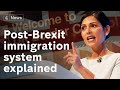 Low-skilled workers will be denied UK visas in points-based immigration system after Brexit