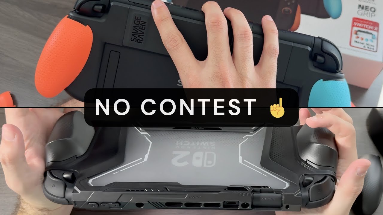 Savage Raven Neo Grip vs. PlayVital Beyond | Nintendo Switch 2 Ergonomic Battle