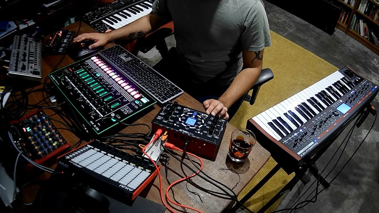 Ambient Techno Jam #1 w/NDLR - TR-8, MS-1, TD-3-MO, JT mini & Deepmind 12X