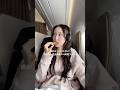 【Vlog】空の上でも爆食い😂💔14時間フライト中に機内で食べたもの✈️ #vlog