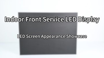 EA640F2 Series Indoor Front Service LED Display P1.25 P2 P2.5 P4 | EagerLED LED Screen Factory