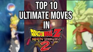 Top 10 Ultimate Moves in Dragon Ball Z: Shin Budokai - Another Road 2