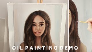 How To Paint Hair || Oil Painting Demonstration - thptnganamst.edu.vn