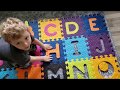 Early Morning ABC Alphabet Playmat Letter Search