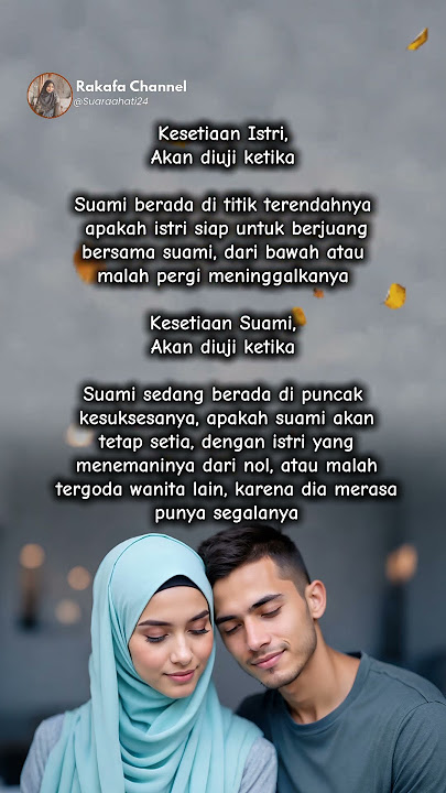 kesetiaan istri vs kesetiaan suami #quotes #kehidupan  #pernikahan #rumahtangga #suamiistri