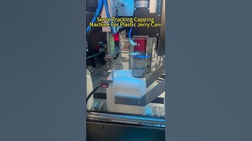ZONESUN Servo Tracking Capping Machine For Plastic Jerry Cans #machine #cappingmachine #factory