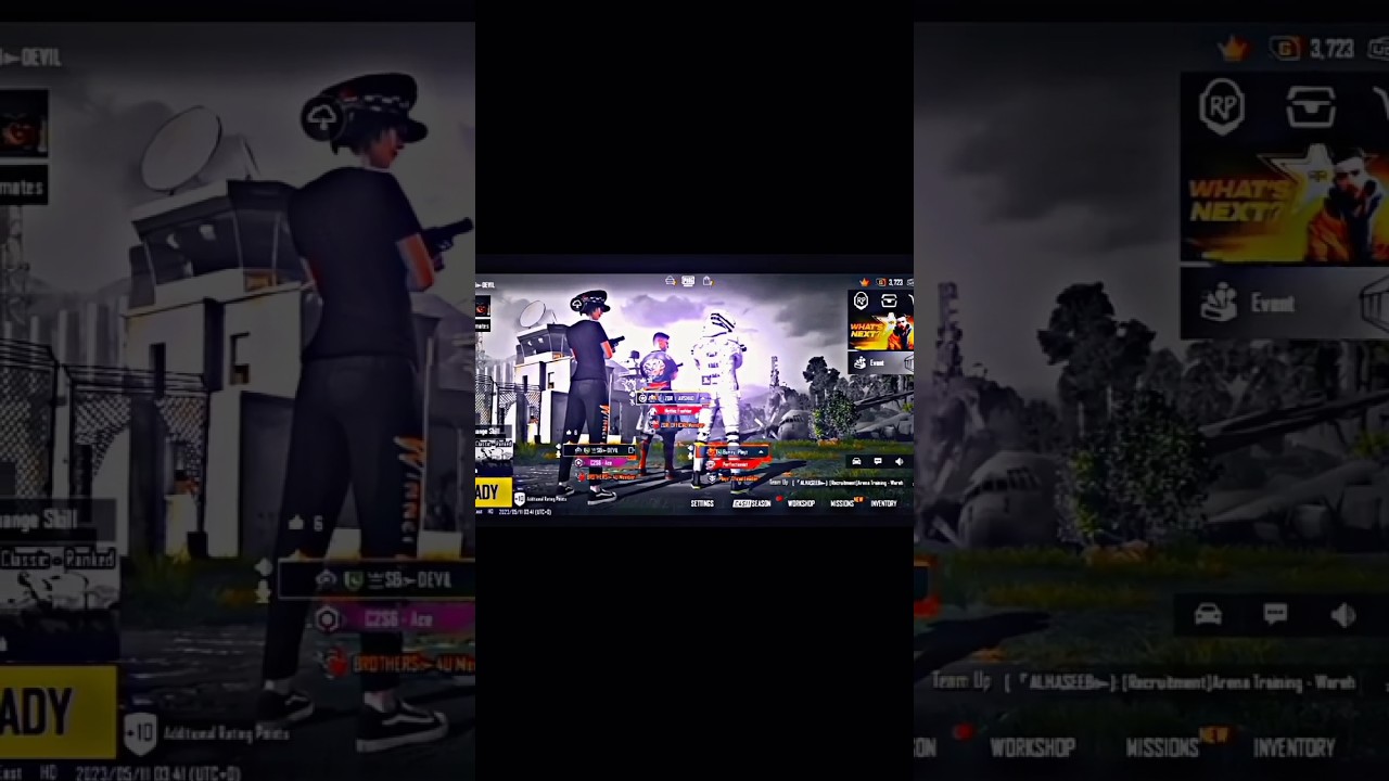 pubg lobby video editing