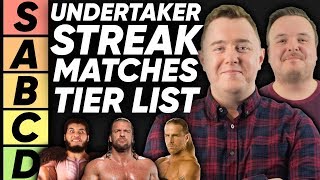 TIER LIST: Undertaker's WWE WrestleMania Streak Matches