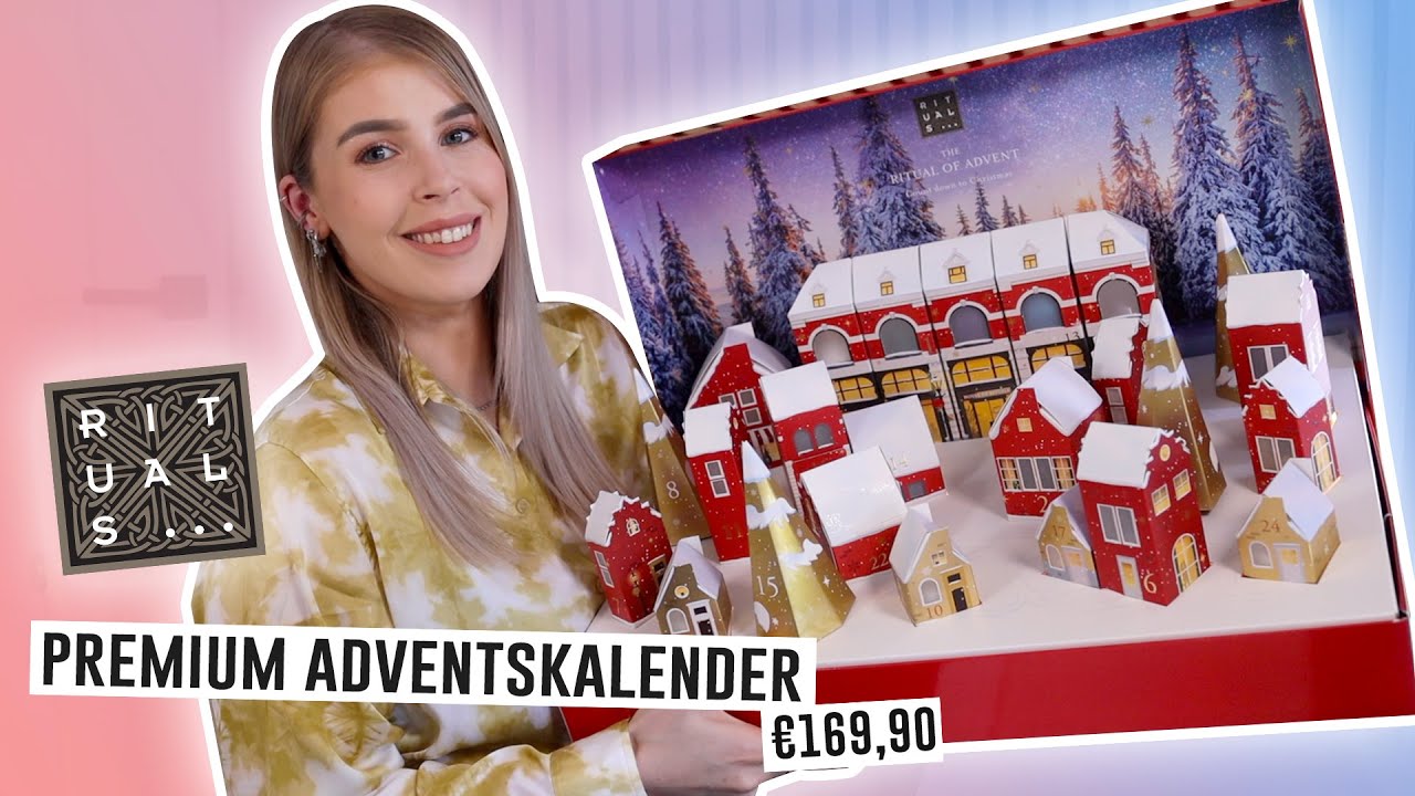 RITUALS ADVENTSKALENDER UNBOXING 2023 - PREMIUM VERSIE 🎄🤍 | Make Me Blush