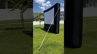 Elite Outdoor Movies Home 13 Screen Inflated