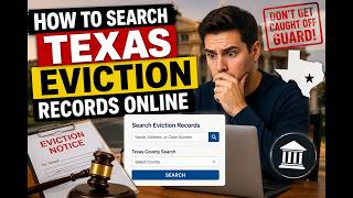 How to search Texas eviction records online