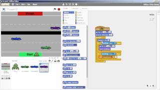 Scratch 2 - Frogger 07b - Create More Cars - 3rd Lane (The Other Direction)