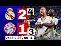 Real Madrid Vs Bayern Munich (2-1) HIGHLIGHTS: Joselu 2 GOALS At Stoppage Time 🔥🔥