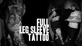 1930's Gangster Leg Sleeve | David Chavez