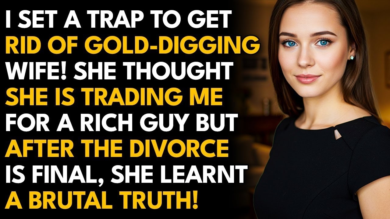 I Set A Brutal Trap To Get Rid of My Gold Digging Cheating Wife | Reddit Cheating Stories