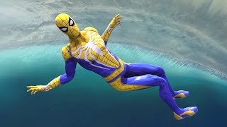 GTA 5 Epic Ragdolls | SpiderMan  Funny Moments ( Euphoria physics/Jumps/Fail )