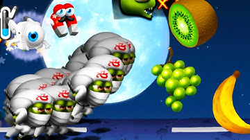 Zombie Tsunami Daily Mission  Slice 70 Pieces Of Fruit 🍇 🍈 🍉 Gameplay Walkthrough - Noob or Pro